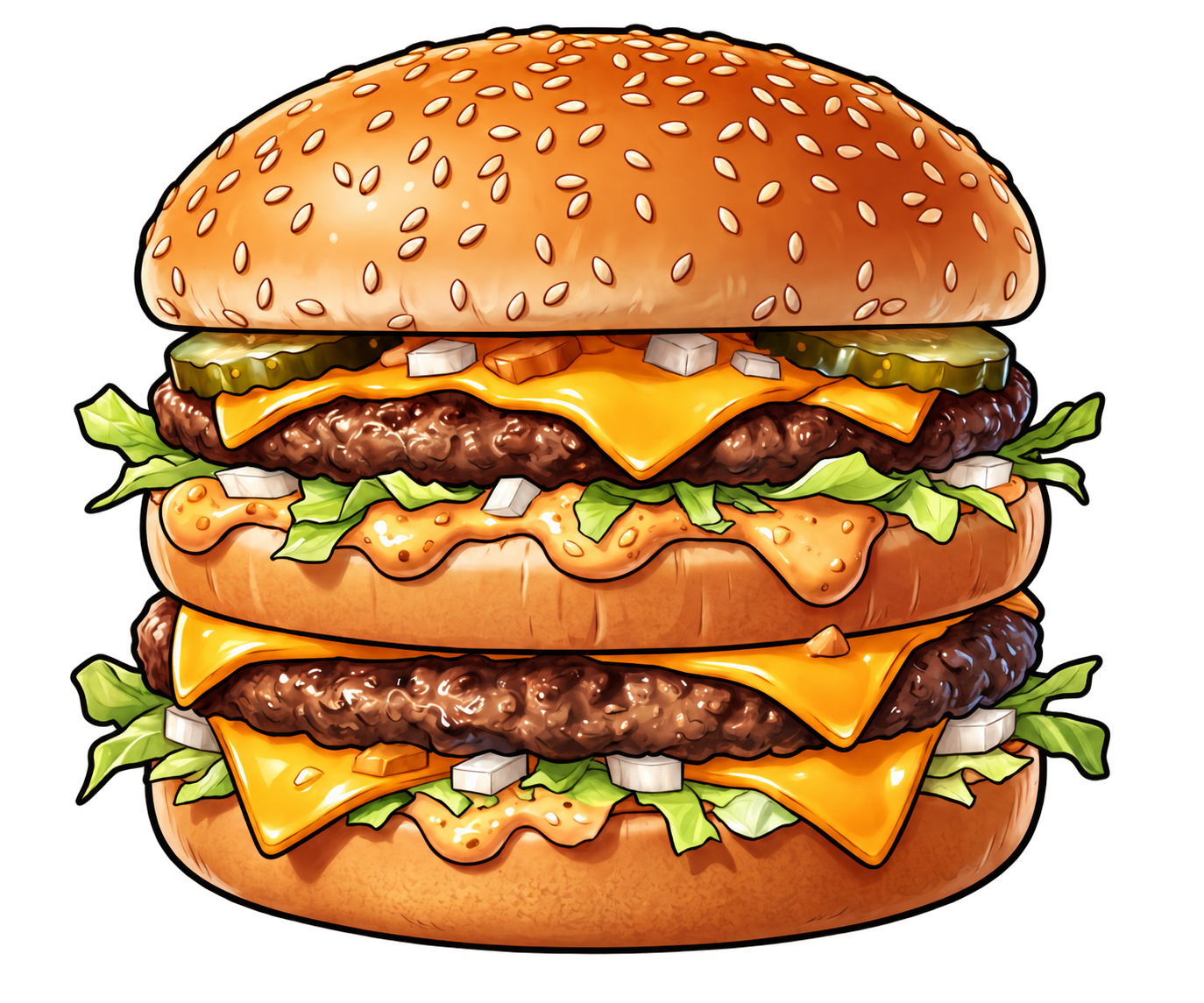 Ein Burger, stellvertretend für die Kaufkraft eines Bitcoin
